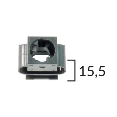 Audi, Seat, Skoda, VW motorburkolat rögzítő patent, anya C10131 (1 db)
