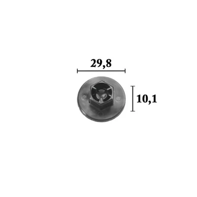 Hyundai, Kia doblemez betét patent, kerékjárati ív klipsz több típushoz OE: 84145-26000, C70348 (1 db) [31]