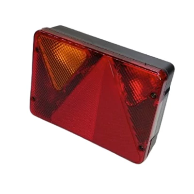 Utánfutó, teherautó hátsó lámpa AJBA RL80 bal ködlámpás komplett 5 funkciós 84.110