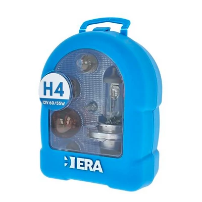 Izzókészlet ERA SPAREKIT 12V H4 fényszóróizzóval, segédizzókkal 12 db-os E054KT