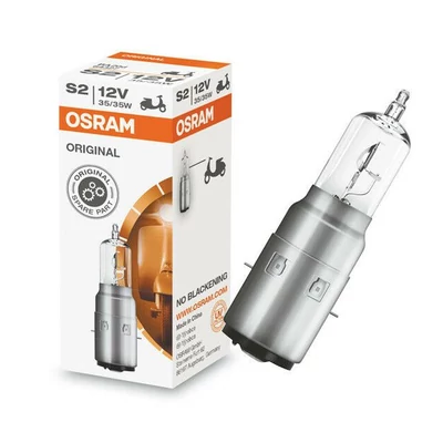 12V 35/35W halogén fényszóró izzó BA20d   Osram 64327-01B